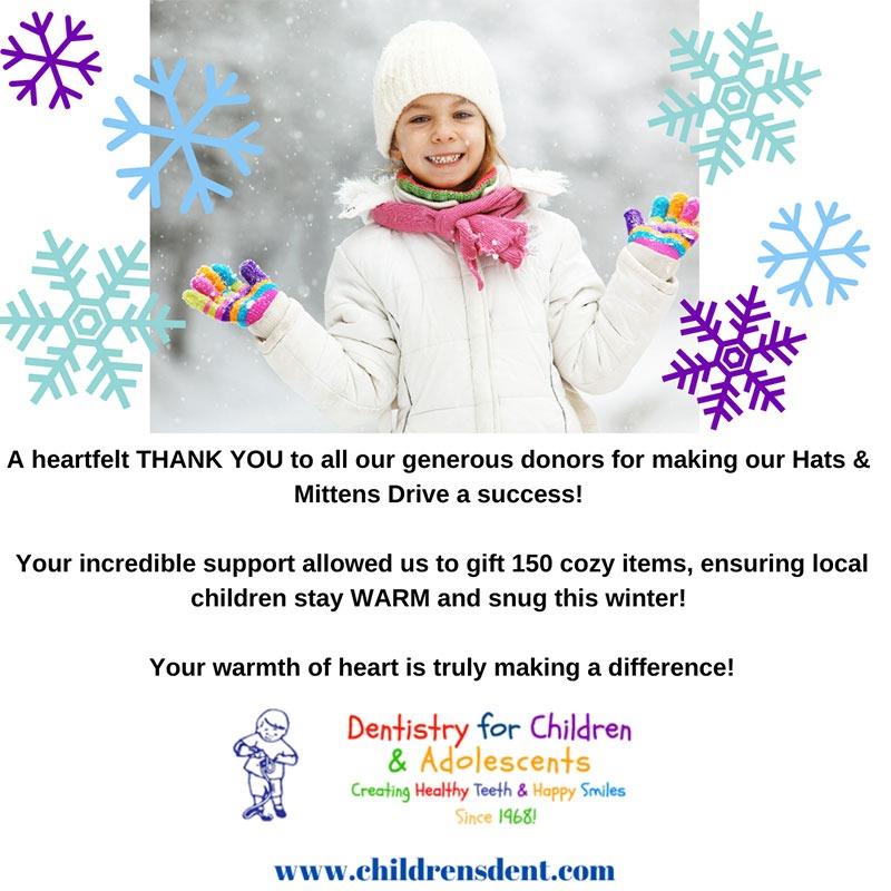 Hats and Mittens Donation Summary